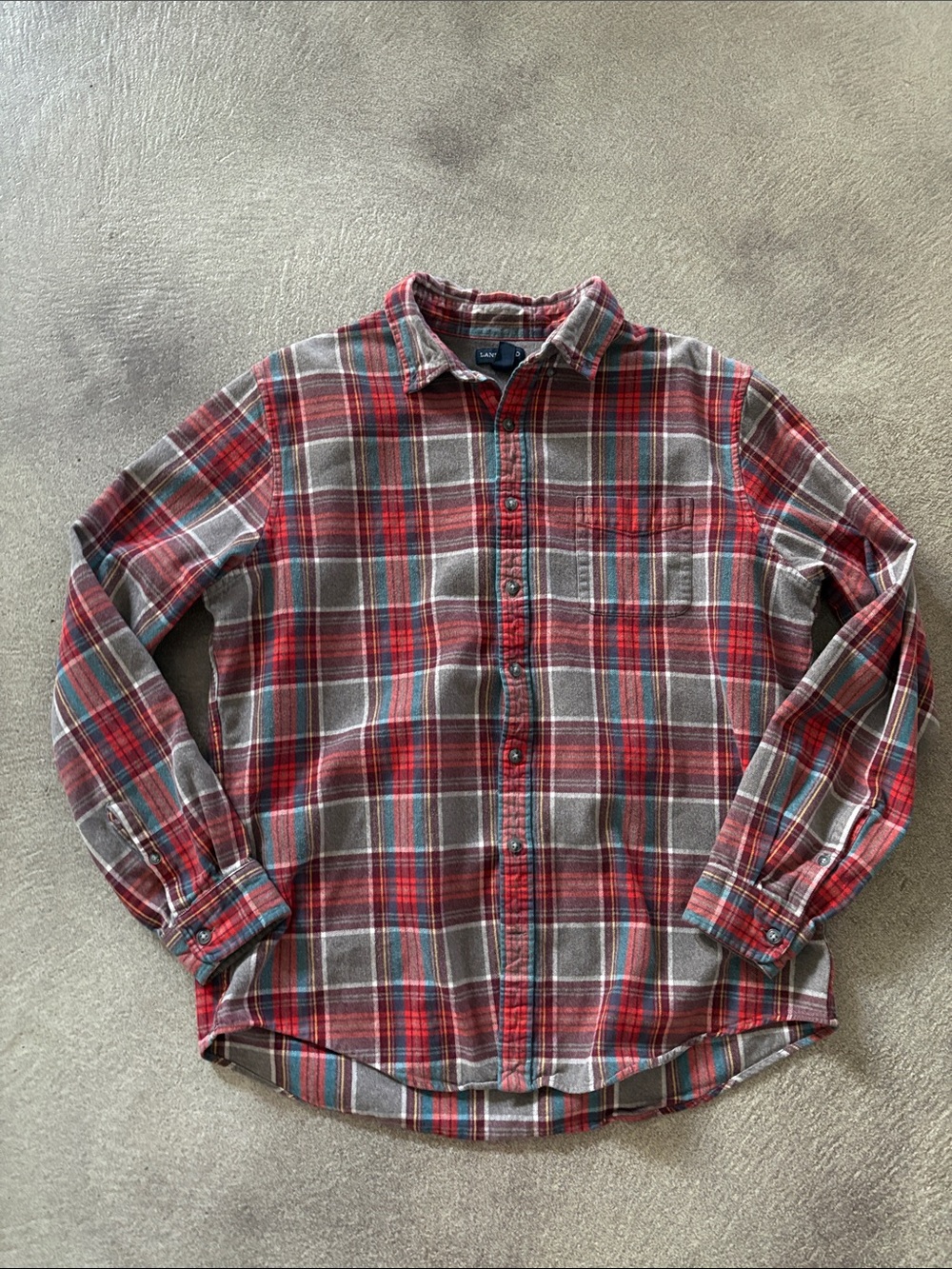 Men's Lands End Flannel (xl)